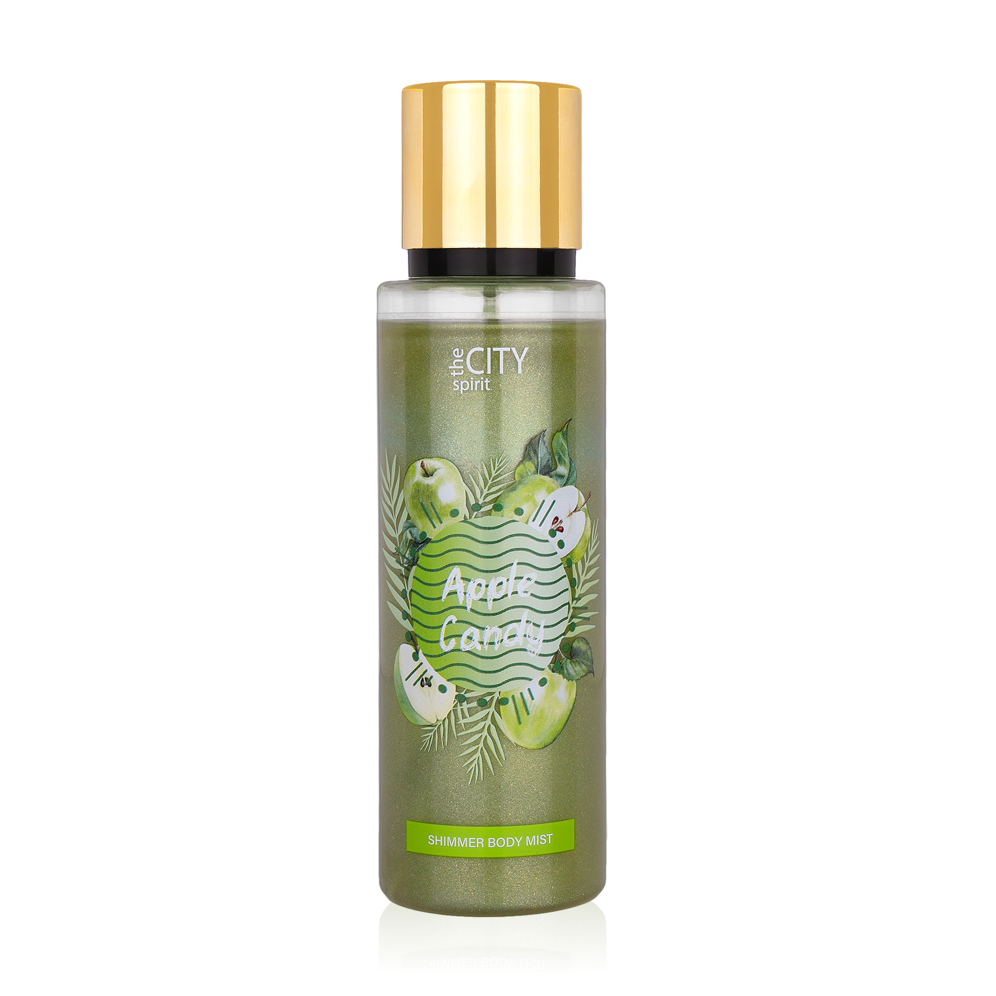 Парфумований спрей для тіла The City Spirit Shimmer Apple Candy жіночий, 200 мл